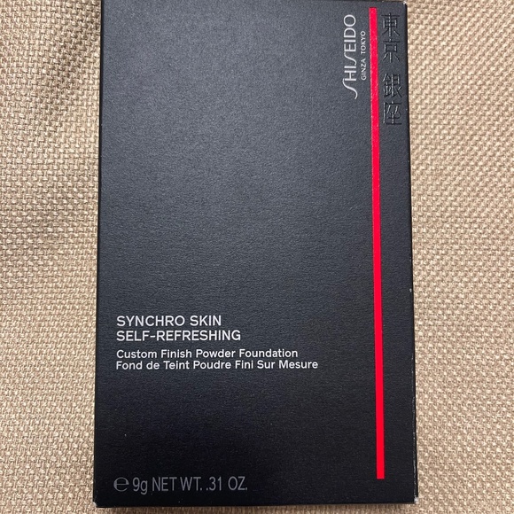 SHISEIDO Synchro Skin Self Refreshing Custom Finish Powder Foundation 250 SAND - Picture 1 of 6